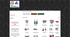 Desktop Screenshot of holzmachines-france.com
